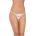 Секси прашки в бял цвят с интимен отвор - G-string 2427 S/L (SLC0242720)