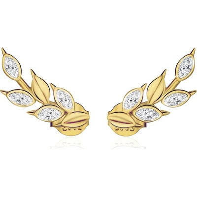 Mabell Dámské stříbrné náušnice RADMILA Ag 925 CZ221BSE415-GC45