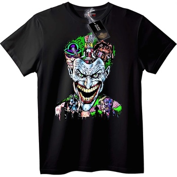 NOONEBRAND Тениска Joker & Batman Villains - XS, White