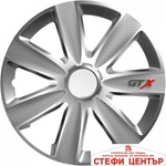 Versaco Тасове за джанти 15'' Versaco Carbon GTX - Silver (56056) - steficenter
