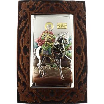 Image 1 of Свети Мина на дърворезба (18050-3lacol)