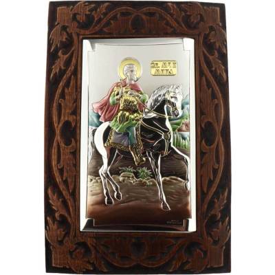 Свети Мина на дърворезба (18050-3lacol)