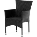 AUTRONIC zahradní židle AZC-S2117 BK černá