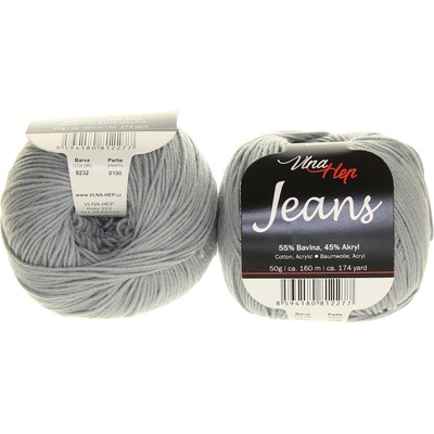 Vlna Hep Jeans 8232 šedá