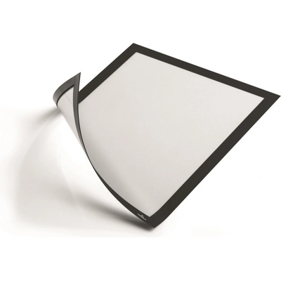 Durable Magnetický panel Duraframe, A4, čierny, 5 ks