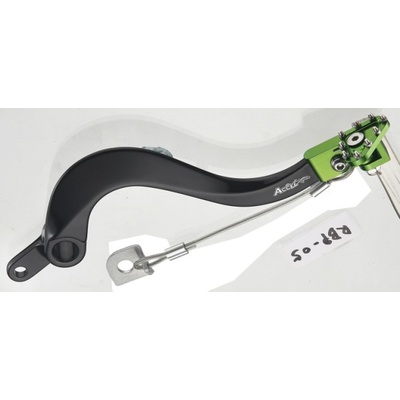 ACCEL páka nožní brzdy KAWASAKI KXF 250 04-20 barva zelená