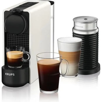 Image 1 of Nespresso Krups XN511110 Essenza Plus White Aeroccino