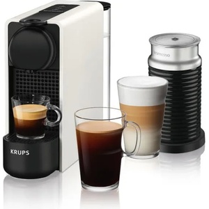 Nespresso Krups XN511110 Essenza Plus White Aeroccino