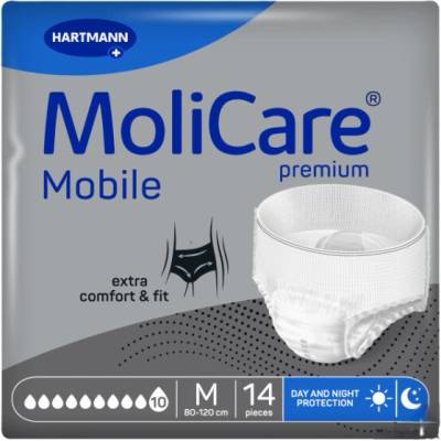 Molicare Premium Mobile 10 kvapiek M 14 ks