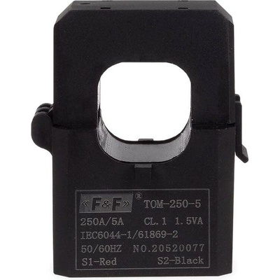 TOM-250 - Prúdový transformátor, otvárateľný, 250/5A, 1-fázový, 1,5VA