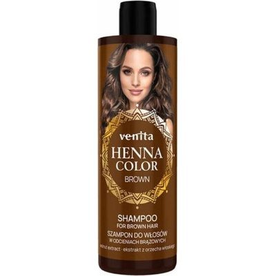 Venita Henna color Shampoo na hnědé a tmavé vlasy 250 ml