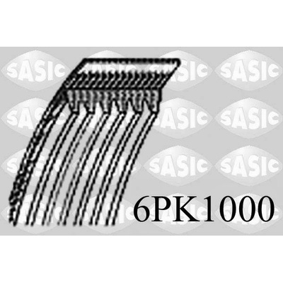 Ozubený klinový remeň SASIC 6PK1000