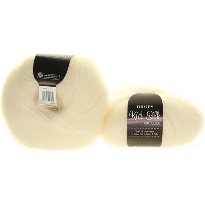 Drops Kid-Silk 01 smetanová