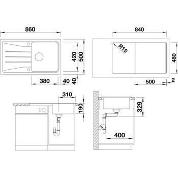 Image 1 of BLANCO SONA 5 S (519671)