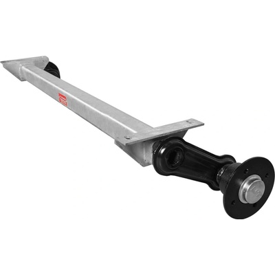KNOTT VG7-L nebrzděná náprava pro přívěs 750kg 1070mm 1370mm 4x100