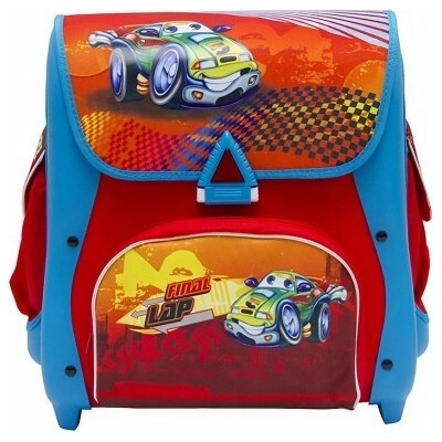 Livefy Racer aktovka Autá červená modrá