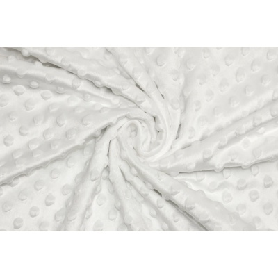 Minky fleece - Bílá