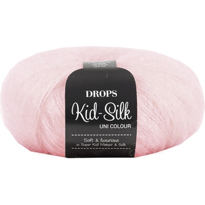 Drops Kid-Silk 72 pastelová růžová