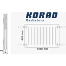 Korad Radiators 21K 600 x 1300 mm
