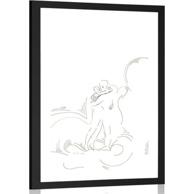 Plakát s paspartou síla skutečné lásky - 30x45 no frame