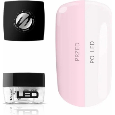 Silacre Artrozne High Light Led Builder gel růžový 30g