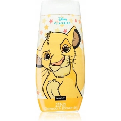 Disney Classics sprchový gél a šampón 2 v 1 pre deti Lion king 300 ml