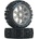 Duratrax колело 3.2" Buggy H17x34mm Lockup C2 Spoke хром (2)