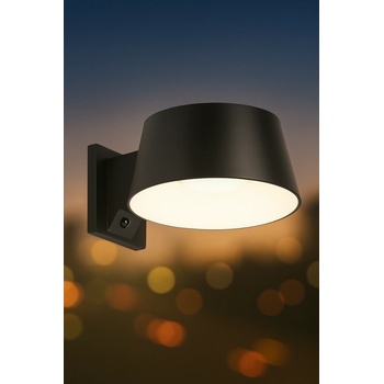 Led СОЛАРЕН АПЛИК ailo 4.35w 3000k ip54 СЕНЗОР bl (6256)