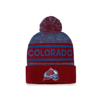 Fanatics Colorado Avalanche 23 Authentic Pro Rink Heathered Cuffed Pom
