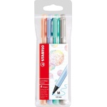 STABILO Комплект флумастери, Stabilo, pointMax Pastel, 4 цвята (ST488/4-02)