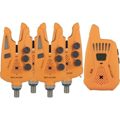 Flacarp X8 s Príposluchom 4+1 Oranžová