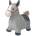 Chipolino Детско подскачащо конче със звук Chipolino - сиво (RHHOP02402GREY)