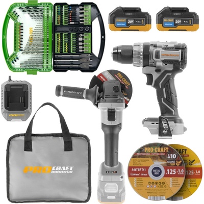 Procraft Industrial AG125A-BB + CD20A-BB.