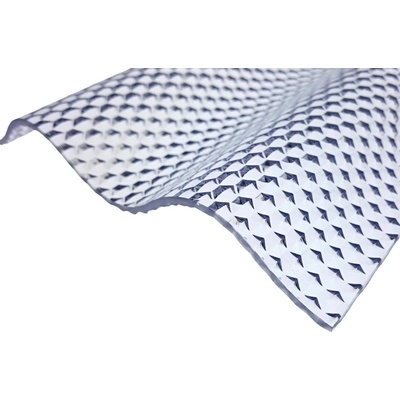 Palram Vlnitá polykarbonátová deska 76/18 se strukturou včelí plástev Suntuf 1045 x 3000 mm čirá 1 ks
