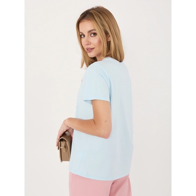 ITALY MODA T shirt IR TS R2766.60 modrá svetlo