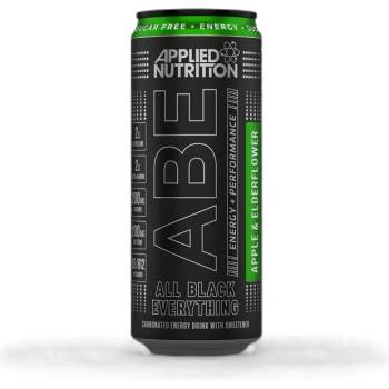 Applied Nutrition ABE Energy + Performance | All Black Everything Ready-To-Drink [330 мл] Ябълка с бъз