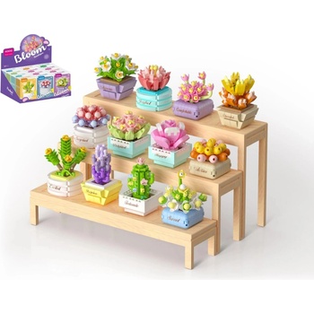 KOCO Stavebnice mini Sukulent v květináči
