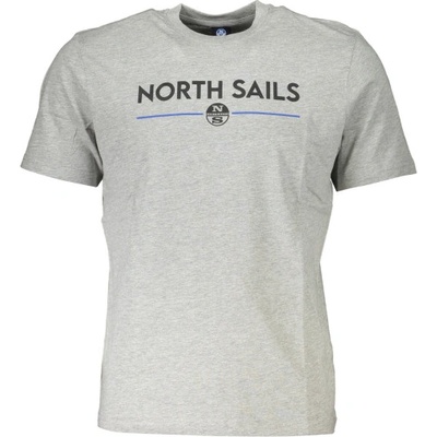 North sails Мъжка тениска с къси ръкави north sails, Цвят Сив (902837000_gr0926)