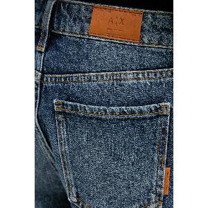 Armani Exchange Дамски дънков къс панталон (XW002272.AF21886)