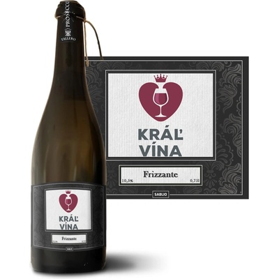 Sablio Kráľ vína Prosecco biele suché šumivé víno 10,5 % 0,75 l (holá fľaša)