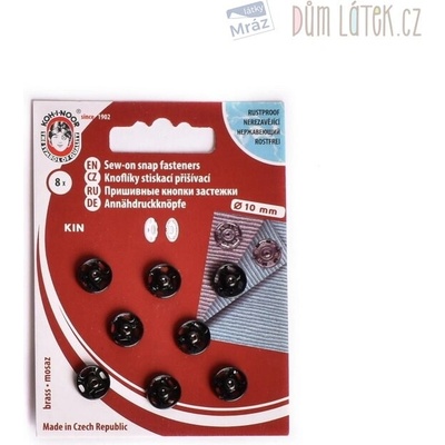 Gombík stláčacie přišívací 10 mm