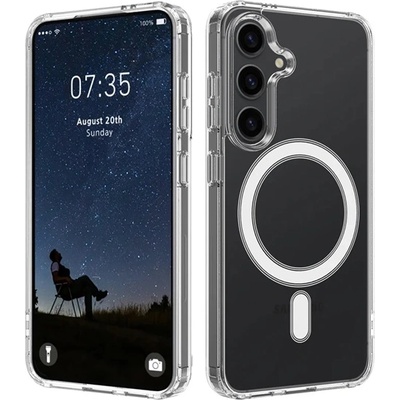 Gigapack Samsung S26 Plus GIGAPACK Силиконов протектор за телефон, устойчив на удар, MagSafe, ТРАНСМИТЪР GP-179738 (GP-179738)
