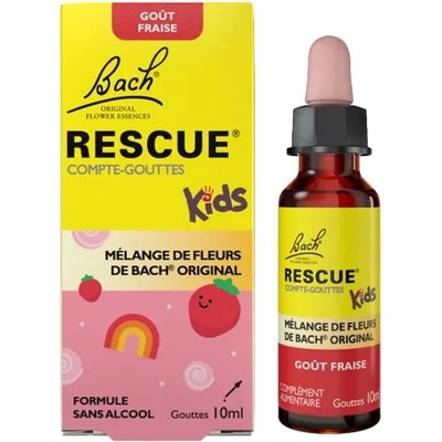 A. Nelson RESCUE KIDS Jahoda Krízová esencia pre deti s jahodovou príchuťou 10 ml