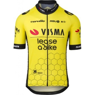 AGU REPLICA VISMA LEASE A BIKE 2024 žltá/čierna