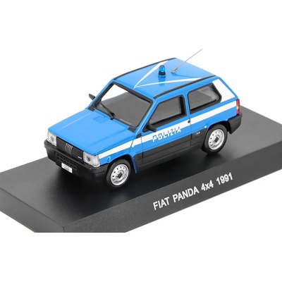 Panda DeAgostini Fiat 4X4 Polizia časopis s modelem 1:43