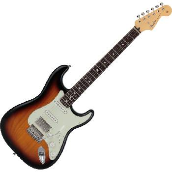 Fender MIJ Hybrid II Stratocaster HSS RW 3-Color Sunburst Електрическа китара