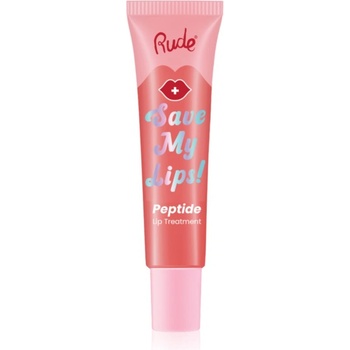 Rude Cosmetics Save My Lips подхранващ и хидратиращ балсам за устни с пептиди цвят Watermelon 15ml