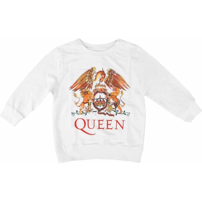 ROCK OFF детска тениска с дълъг ръкав Queen - Classic WHT - ROCK OFF - QUSWT03BW