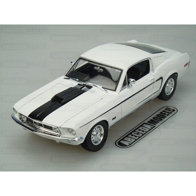 Maisto Ford Mustang GT Cobra Jet 1968 biela 1:18