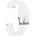 Trender Каишка Trender - TR-SL20WH, 20 mm, бяла (TR-SL20WH)
